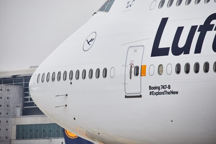 German flag carrier Lufthansa is flying empty Boeing 747-8 jumbo jets more than 2,000 kilometers in order to pick up extra fuel.