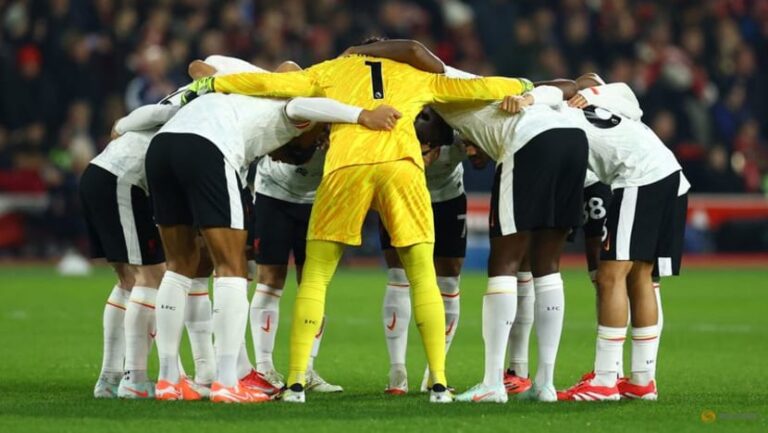 LONDON : Liverpool remain in the driving seat in the Premier League title race