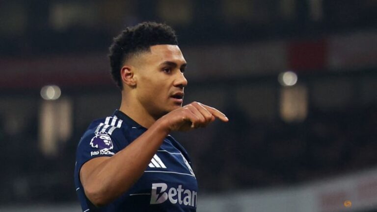 Aston Villa striker Ollie Watkins proved a thorn in Arsenal’s side