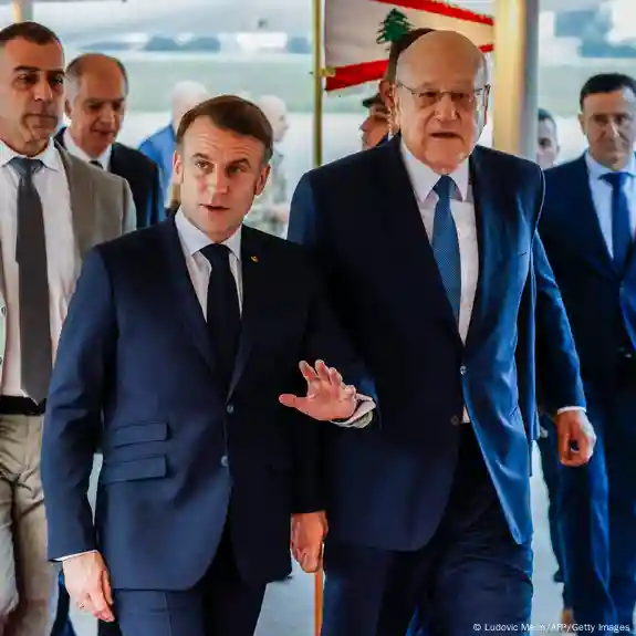 France’s Macron visits Lebanon amid reconstruction hopes