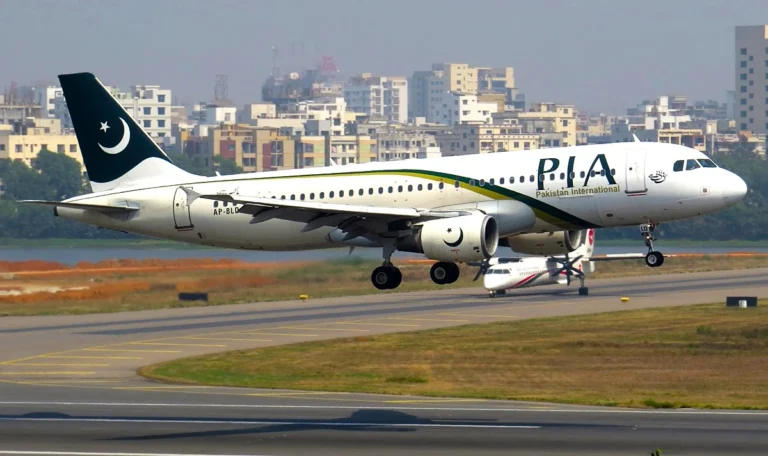 PIA flight PK 150 from Dammam to Multan landed on an incorrect runway in Lahore. Captain and first officer grounded; investigation underway.