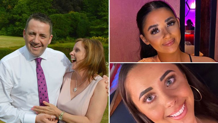 A man has pleaded guilty to murdering the wife and two daughters of racing commentator John Hunt in a crossbow attack.