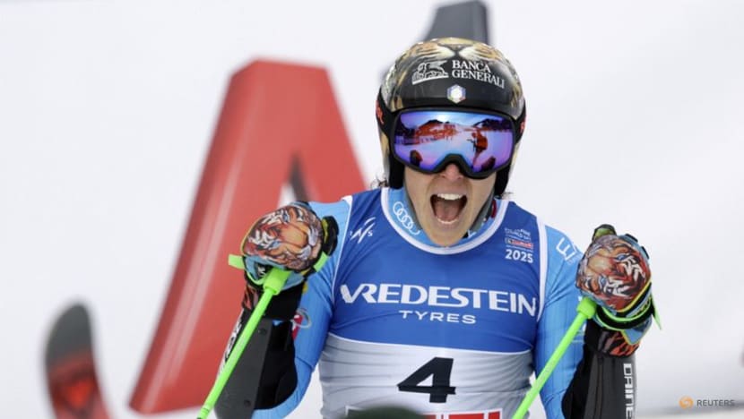 Italy’s Brignone Wins Women’s Giant
