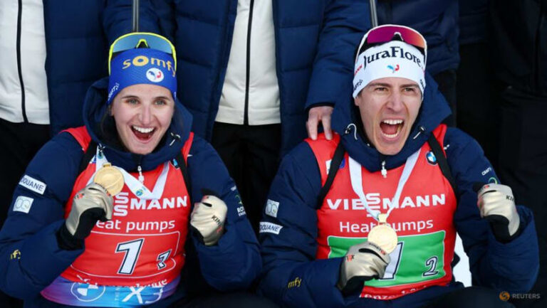 Simon & Fillon Maillet Shine as France Wins