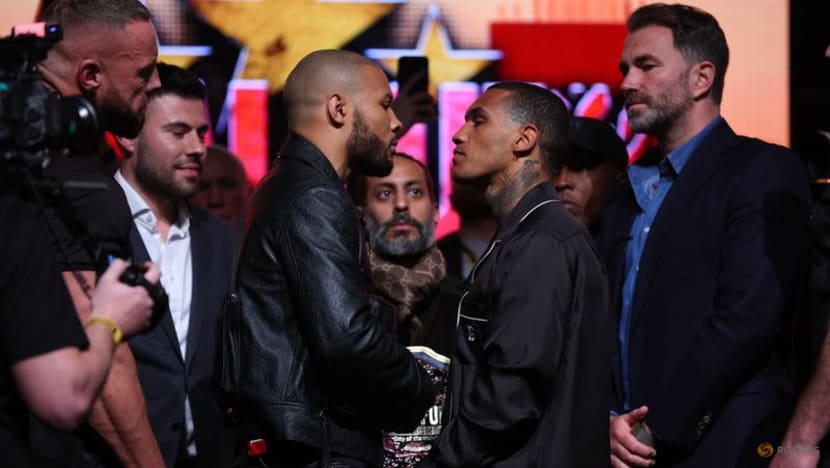 Chris Eubank Jr Smashes Egg into Conor Benn’s Face in Manchester