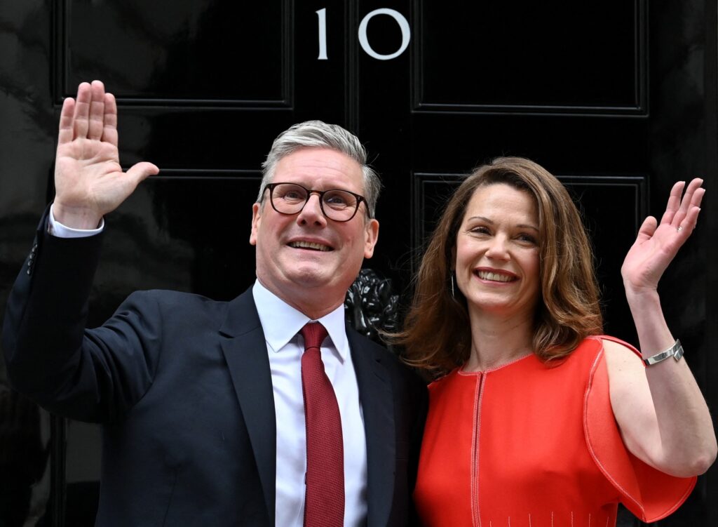 Keir Starmer and British soldiers