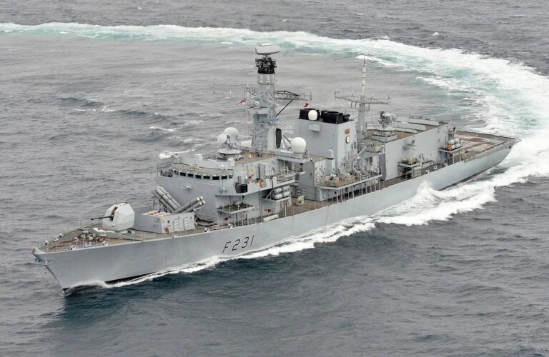 The United Kingdom is considering the sale of one of its former Type 23 frigates to the Chilean Navy The United Kingdom is considering the sale of one of its former Type 23 frigates to the Chilean Navy