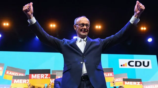 German Frontrunner Vows EU Leadership