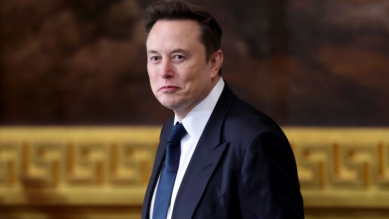 A group led by Elon Musk has made a $97.4bn (£78.7bn) bid to buy OpenAI just months after the X owner sued the artificial intelligence start-up. A group led by Elon Musk has made a $97.4bn (£78.7bn) bid to buy OpenAI just months after the X owner sued the artificial intelligence start-up.