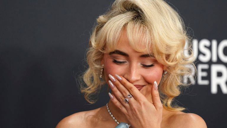 Beyonce, Sabrina Carpenter win Grammys as musicians honor Los Angeles