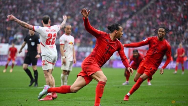 Bayern denied title by Leipzig’s last-gasp equaliser