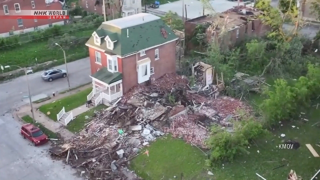 At least 27 dead as tornadoes, storms batter states from the Heartland to the East Coast
