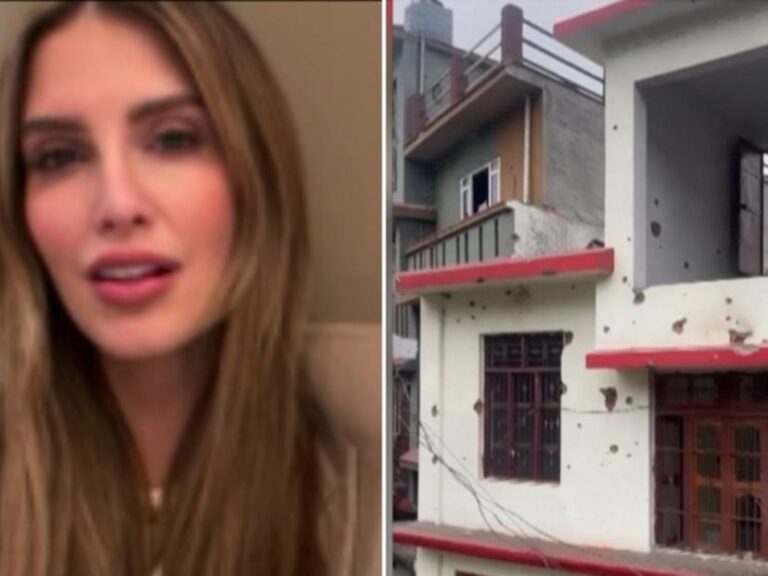Aussie broadcaster Erin Holland forced to flee to Dubai after being caught up in India-Pakistan conflict