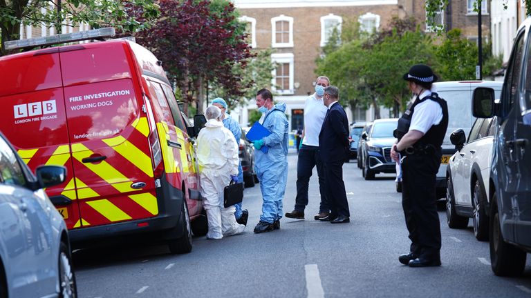Fire at a house owned by Prime Minister Sir Keir Starmer.