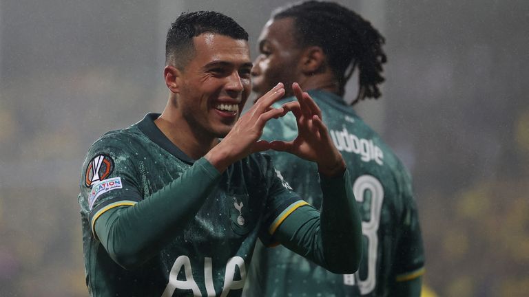 Tottenham will face Manchester United in the Europa League final later this month –