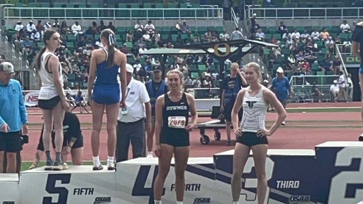 Oregon female athletes don’t stand next to trans competitor on medal podium at state championship