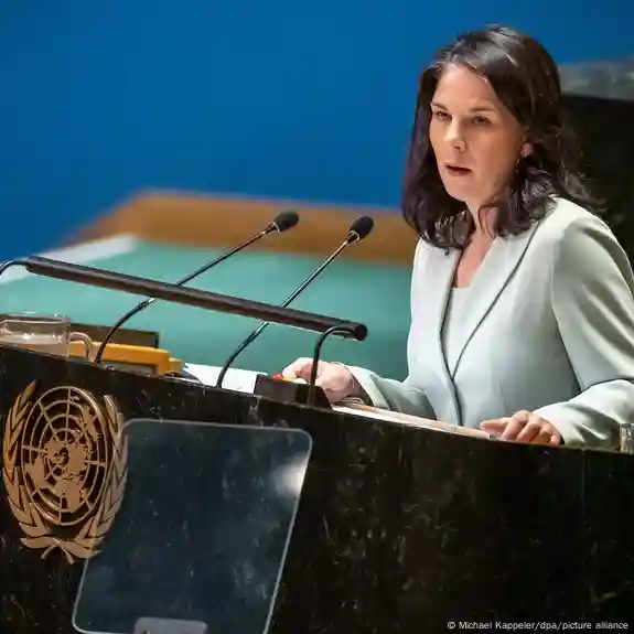 Germany’s Baerbock elected as UN General Assembly head