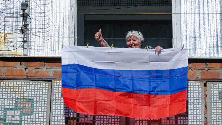 More than 700,000 people were left without power overnight after Ukrainian drone strikes hit Russian-occupied parts of southern Ukraine, Moscow-installed officials said Tuesday.
