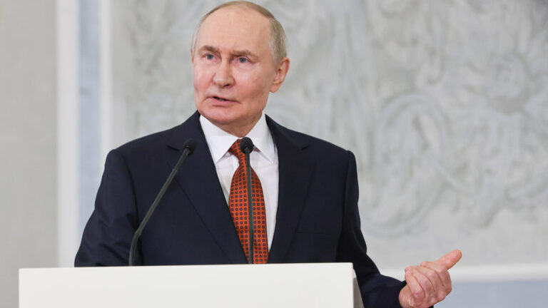 French President Emmanuel Macron urged Russian leader Vladimir Putin on Tuesday to agree a ceasefire in Ukraine “as soon as possible.