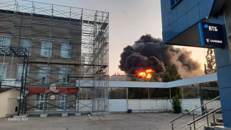 Ukrainian Drones Strike Electronics Factory in Chuvashia