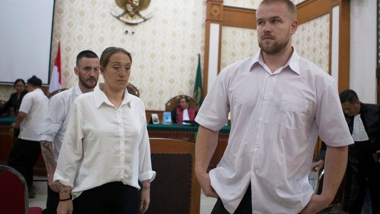 Brits accused of drug smuggling face the death penalty in Indonesia