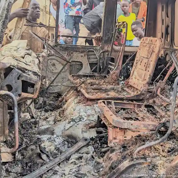 Militants backed by the “Islamic State” group attacked a Catholic church in eastern Congo.