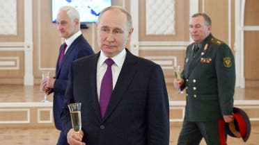Ukrainian drones target St Petersburg as Putin attends scaled-down Navy Day..