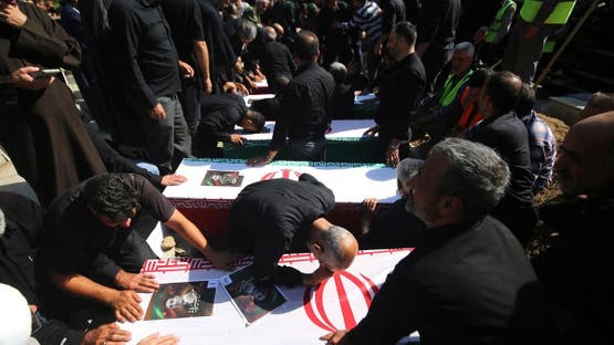 Two members of the Islamic Revolutionary Guard Corps (IRGC) were killed Sunday .