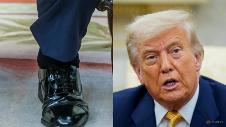 Trump has  been diagnosed with chronic venous insufficiency.