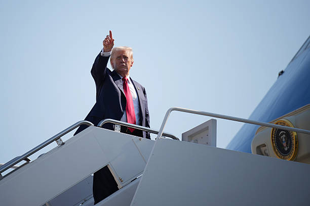 European Commission President Ursula von der Leyen said she will travel to Scotland this weekend to meet with U.S. President