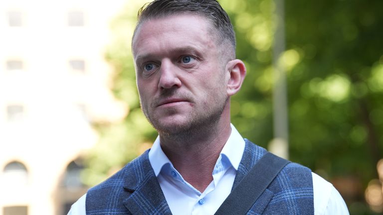Police Investigate assault as video appears to show Tommy Robinson at station.