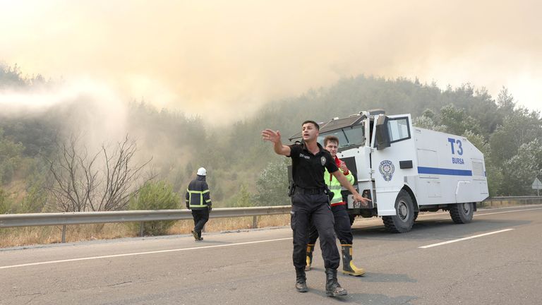Wildfires in several Turkish regions have claimed at least 17 lives in the past month