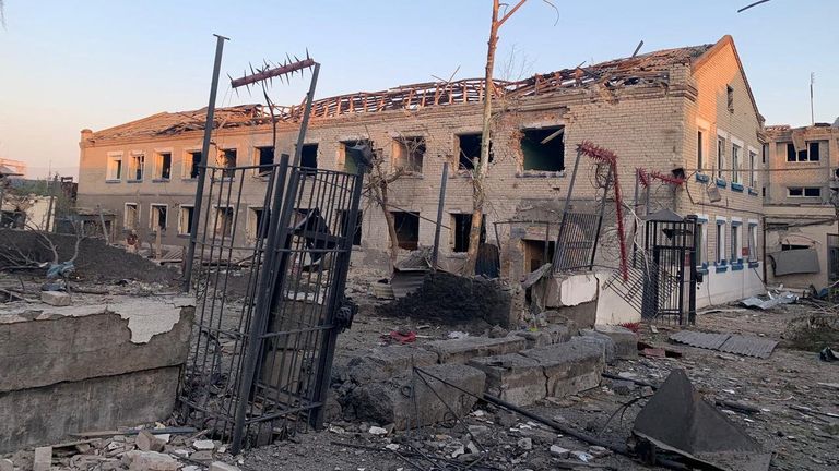 A Russian airstrike on a prison in Ukraine’s Zaporizhzhia region has killed at least 17 people and wounded more than 80 others