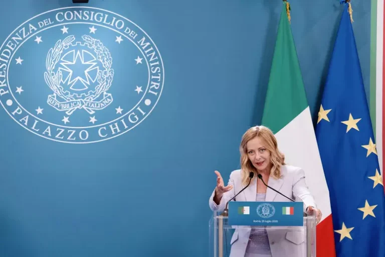 Following a setback to the government’s contentious agreement with Tirana by the European Court of Justice (ECJ), Premier Giorgia Meloni’s office voiced harsh criticism.