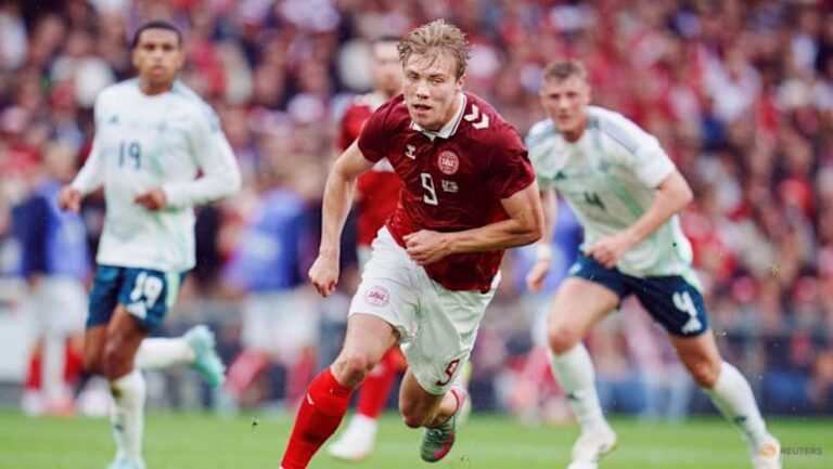 Napoli have signed Denmark striker Rasmus Hojlund from Manchester United on a season-long loan.