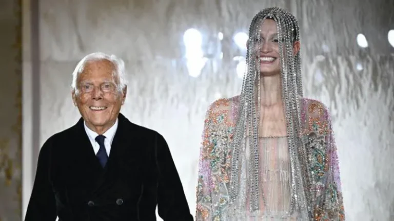 Fashion legend Giorgio Armani passes away” Italian fashion designer Giorgio Armani dies at 91