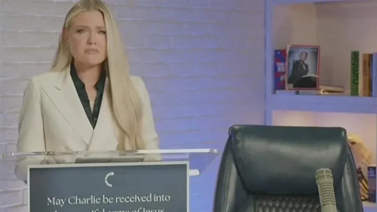 Charlie Kirk’s widow Erika speaks publicly for the first time since his death