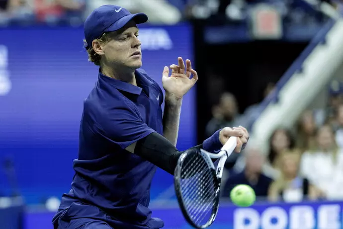 Italy’s world number one Jannik Sinner and his compatriot Lorenzo Musetti are set to face off in the quarter-finals of the men’s singles at the US Open after crushing their respective last-16 opponents on Monday.