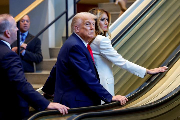 Donald Trump has demanded an investigation into what he called a “triple sabotage” during his visit to the United Nations General Assembly on Wednesday.