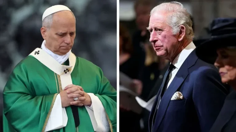 King Charles land in Rome to meet Pope Leo ahead of praying together.