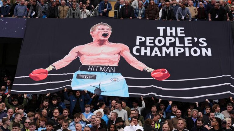 Stars among mourners at Ricky Hatton funeral in Manchester.