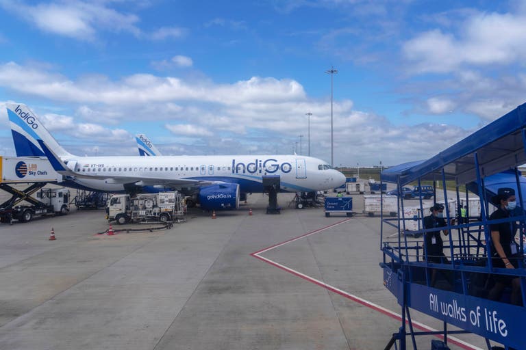 An IndiGo flight from Kolkata in eastern India to Srinagar in the north had to make an emergency landing on Wednesday after the crew reported a fuel leak.
