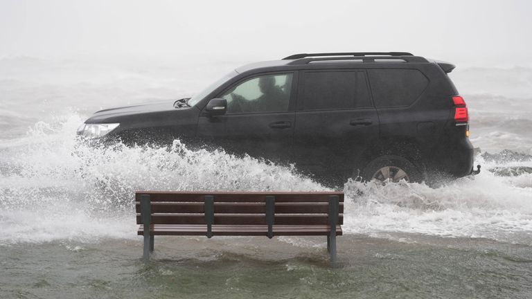 Storm Amy continues to bring widespread disruption.                      .
