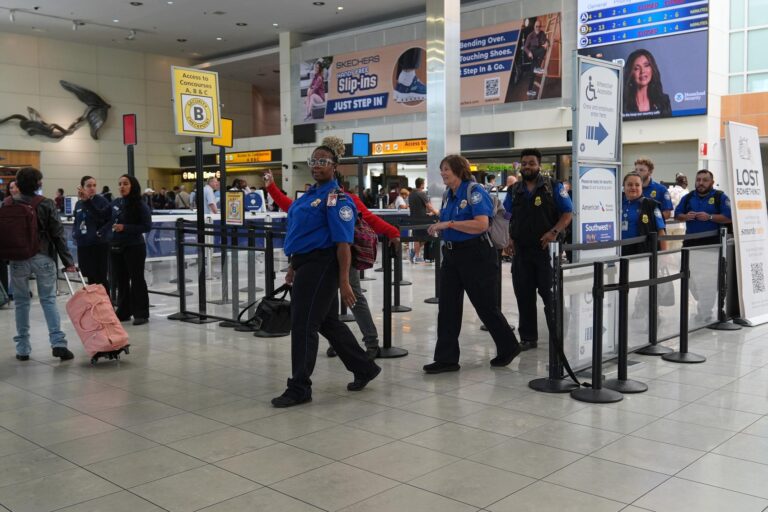 Most airports refuse to play Noem video on shutdown impact, saying it’s political In the video, Noem says the TSA’s “top priority” is to help make travel pleasant and efficient while keeping passengers safe.